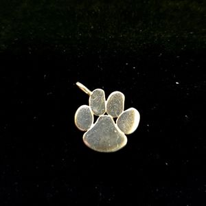 Clemson University Tigers 925 Sterling Paw Charm